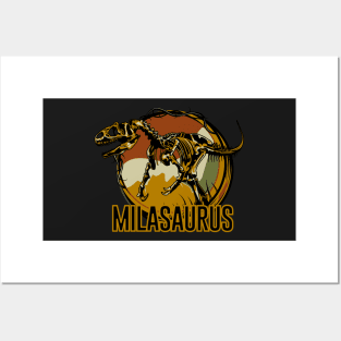 Milasaurus Mila Dinosaur T-Rex Posters and Art